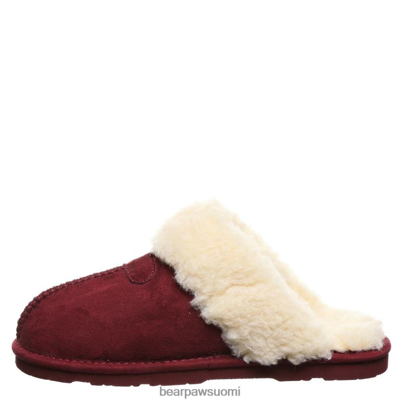 BEARPAW loki vegaani naiset punajuuri tossut H880X0321