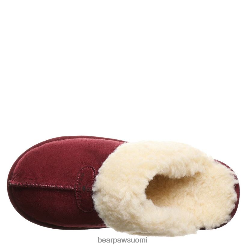 BEARPAW loki vegaani naiset punajuuri tossut H880X0321