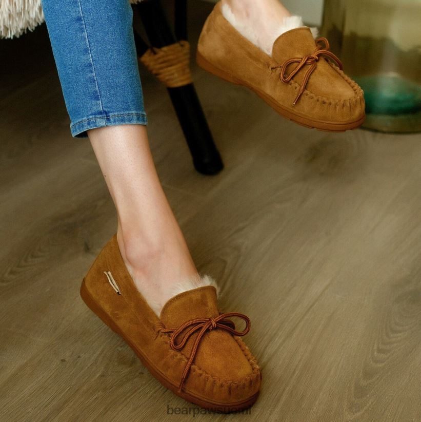 BEARPAW mieleenpainuva naiset hikkori tossut H880X0289