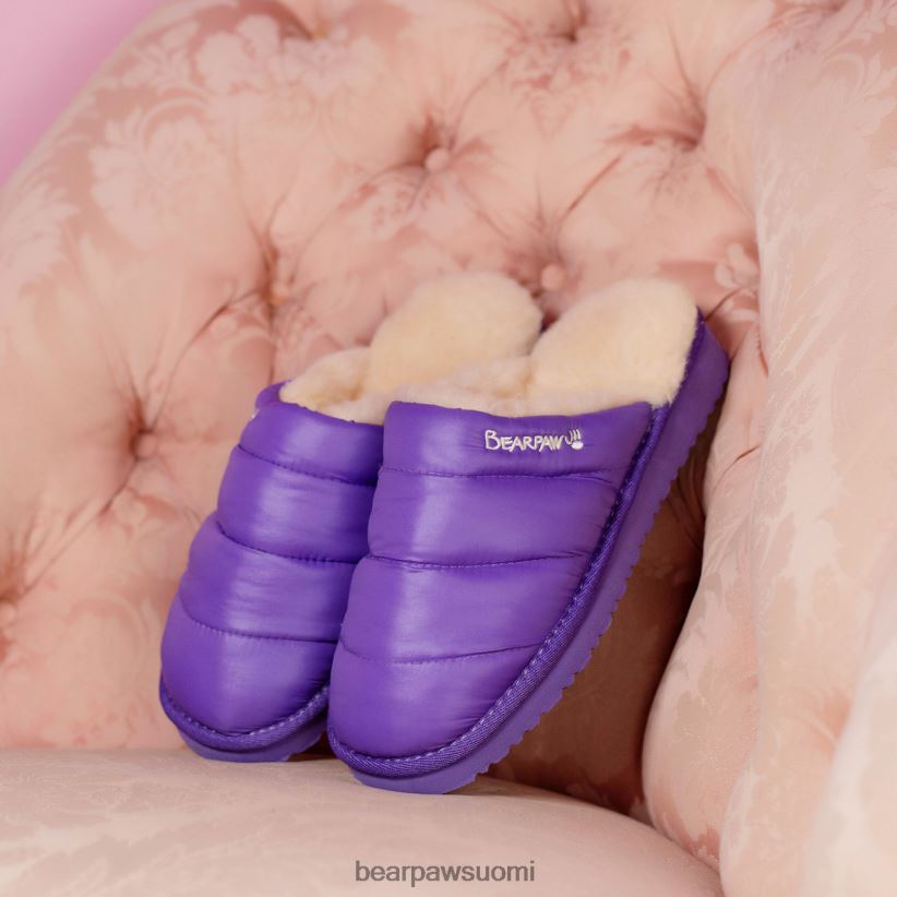 BEARPAW turvonnut tohveli naiset violetti tossut H880X0317